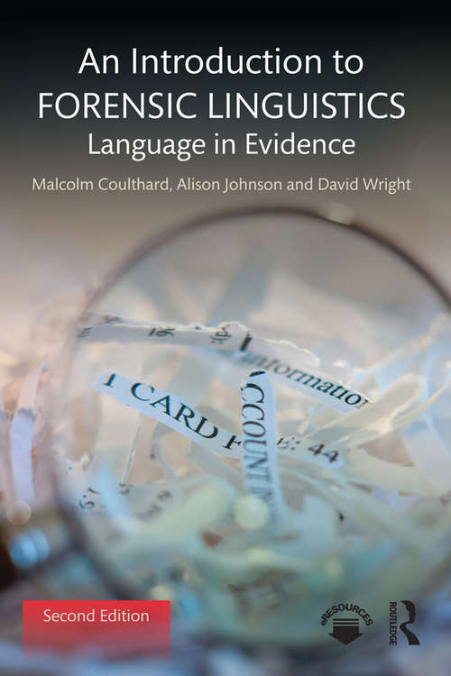 An Introduction to Forensic Linguistics