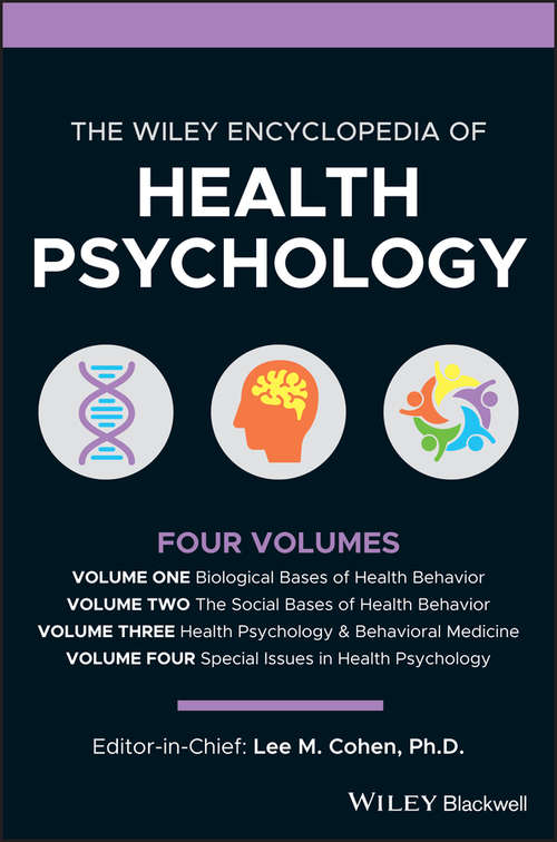 Book cover of The Wiley Encyclopedia of Health Psychology