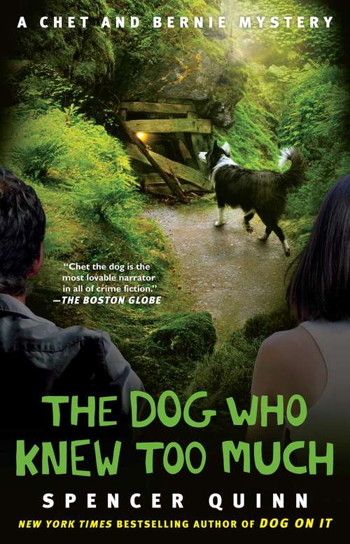 Book cover of The Dog Who Knew Too Much: A Chet and Bernie Mystery