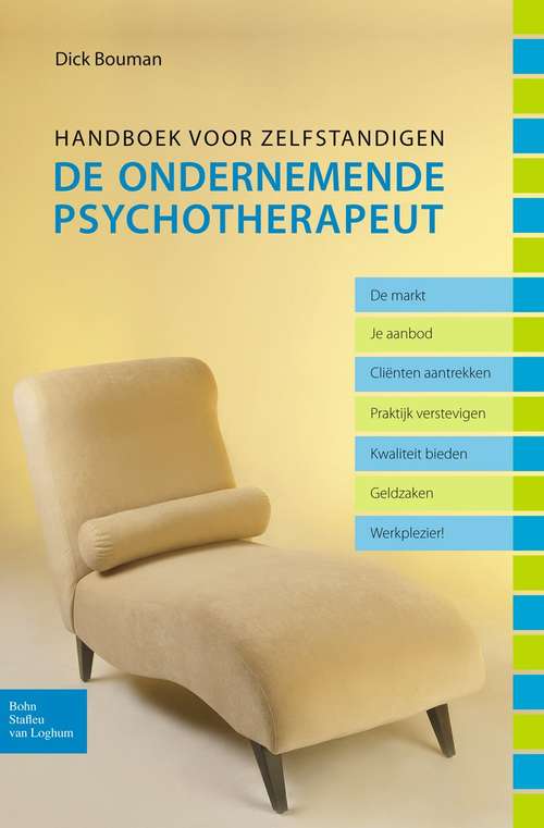 Book cover of De ondernemende psychotherapeut