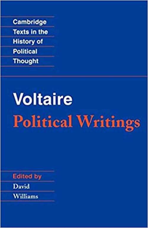 Voltaire: Political Writings (Cambridge Texts In The History Of Political Thought)
