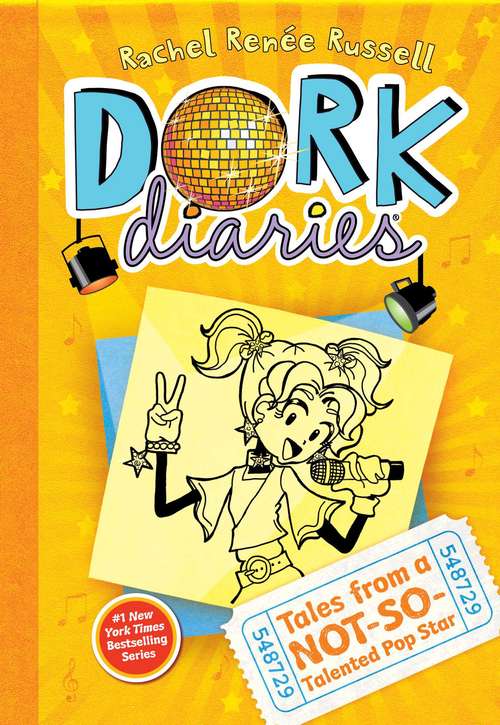 Book cover of Dork Diaries: Tales from a Not-So-Talented Pop Star (Dork Diaries #3)