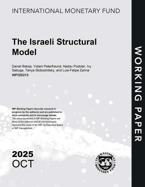 Book cover of The Israeli Structural Model