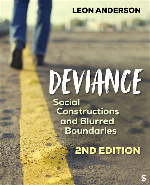 Book cover of Deviance: Social Constructions and Blurred Boundaries (Second Edition)