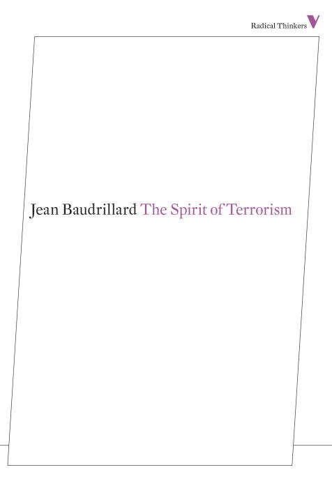 Book cover of The Spirit of Terrorism