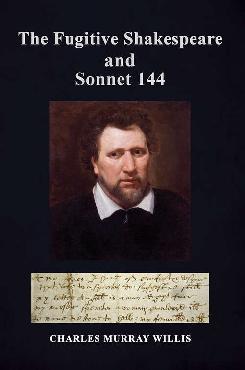 Book cover of The Fugitive Shakespeare and Sonnet 144