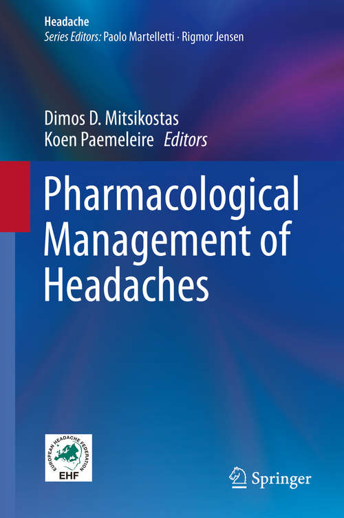 Book cover of Pharmacological Management of Headaches