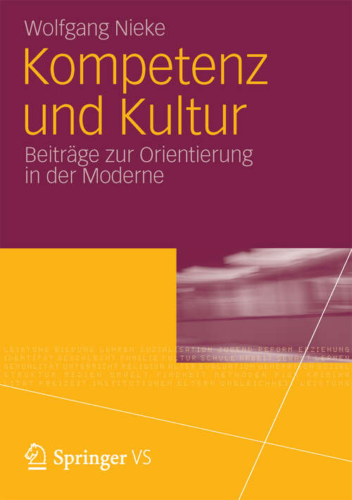 Book cover of Kompetenz und Kultur