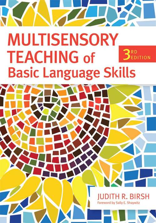 Book cover of Multisensory Teaching of Basic Language Skills (3rd Edition)