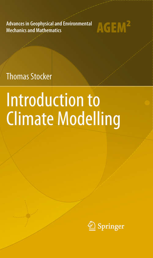 Book cover of Introduction to Climate Modelling
