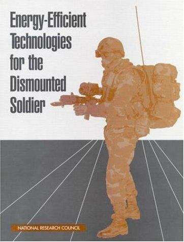 Book cover of Energy-Efficient Technologies for the Dismounted Soldier