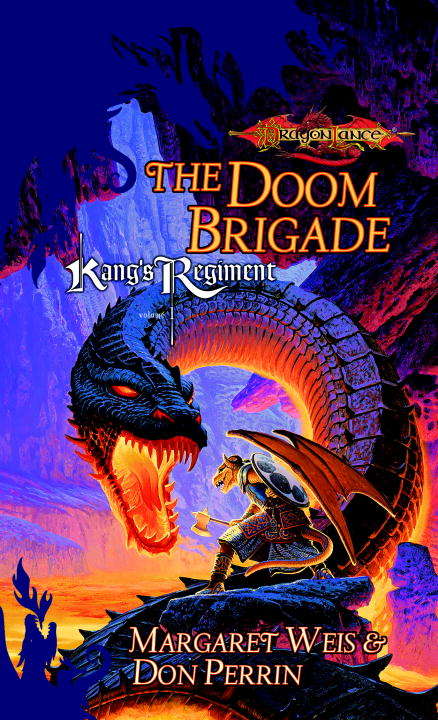 Book cover of The Doom Brigade (Dragonlance: Kang's Regiment #1)