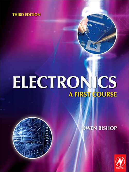 Book cover of Electronics: A First Course
