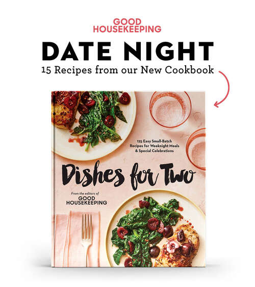 Book cover of Good Housekeeping Date Night: 15 Recipes from Our New Cookbook