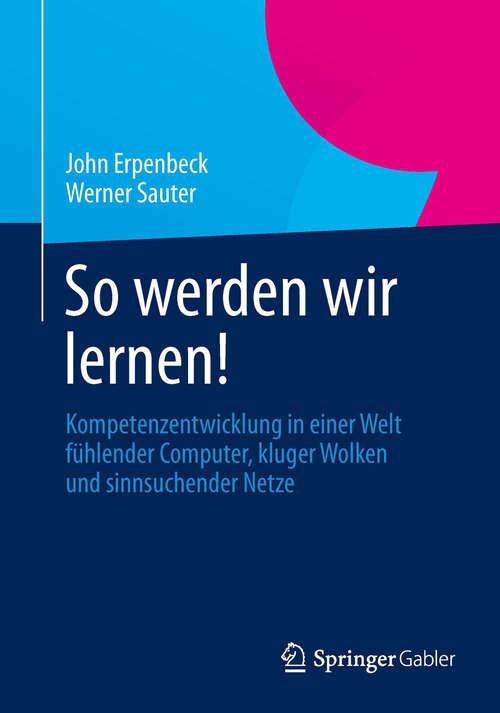 Book cover of So werden wir lernen!