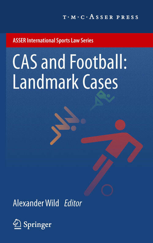 Book cover of CAS and Football: Landmark Cases