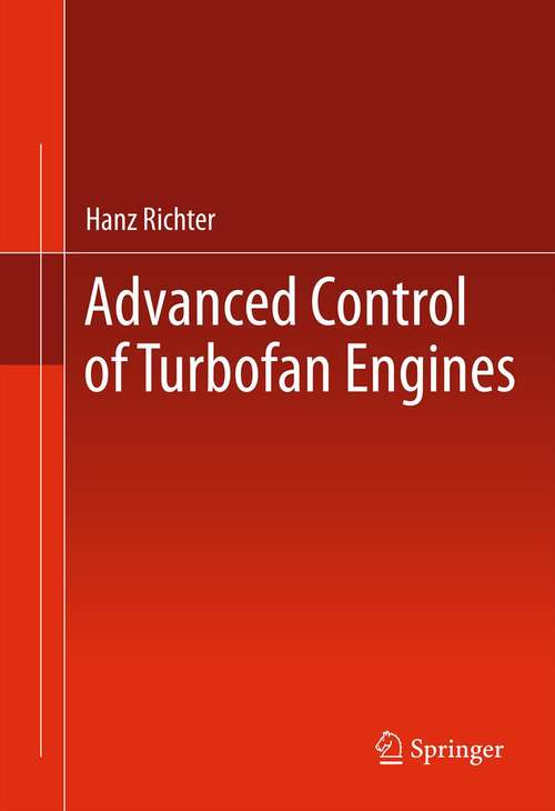 Book cover of Advanced Control of Turbofan Engines