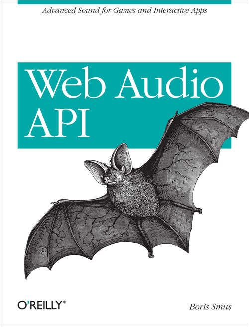Book cover of Web Audio API