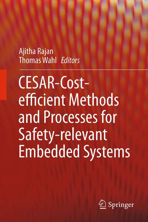 Book cover of CESAR - Cost-efficient Methods and Processes for Safety-relevant Embedded Systems