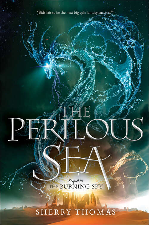 Book cover of The Perilous Sea (The Elemental Trilogy #2)