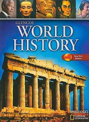 Book cover of Glencoe World History (New York Edition)