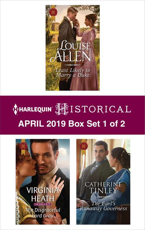 Book cover of Harlequin Historical April 2019 - Box Set 1 of 2: An Anthology (Original)
