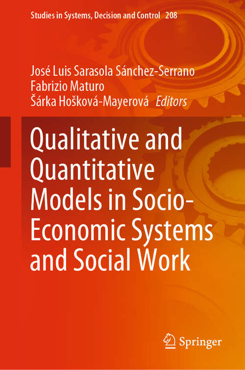 Qualitative and Quantitative Models in Socio-Economic Systems and Social Work