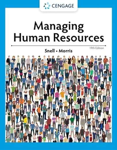 Book cover of Managing Human Resources (Nineteenth Edition)