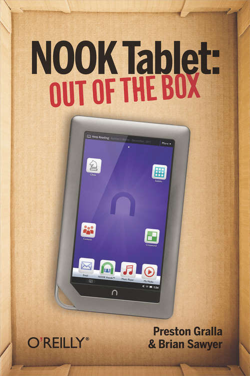 Book cover of NOOK Tablet: Out of the Box