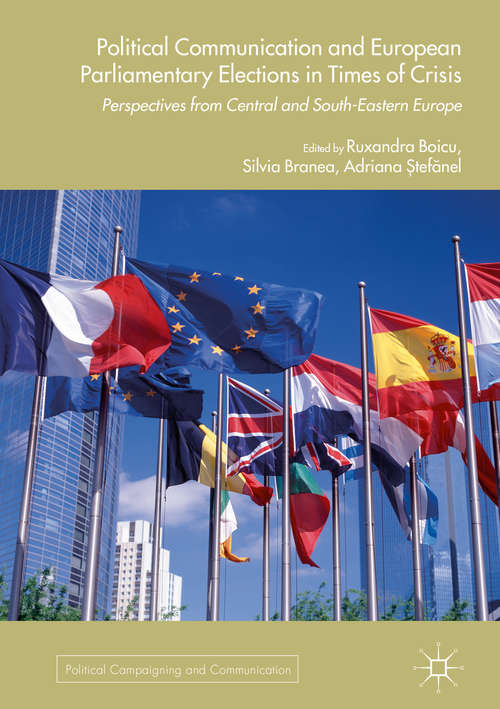 Book cover of Political Communication and European Parliamentary Elections in Times of Crisis