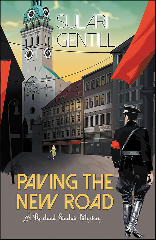 Book cover of Paving the New Road: A Rowland Sinclair Mystery (16pt Large Print Edition) (Rowland Sinclair WWII Mysteries #4)