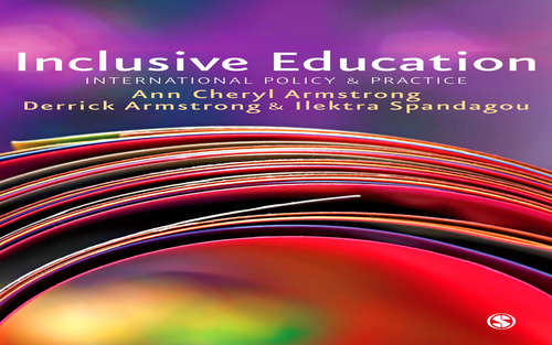 Book cover of Inclusive Education: International Policy & Practice