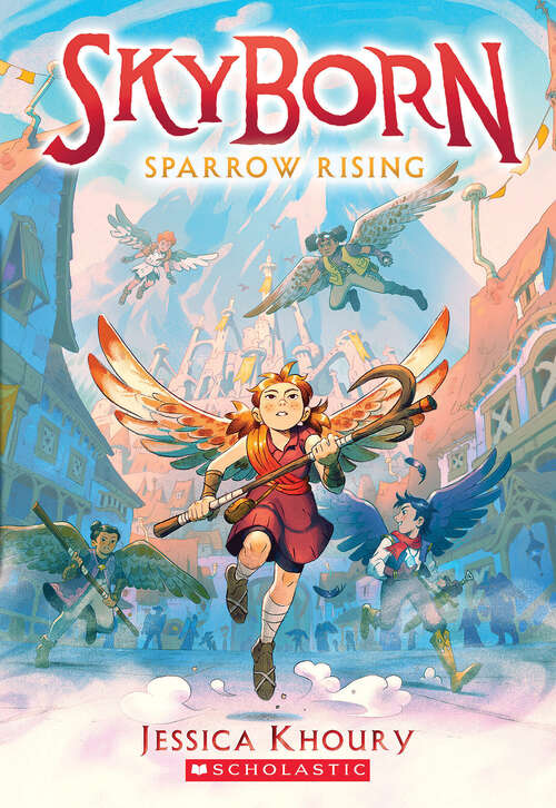 Book cover of Sparrow Rising (Skyborn)