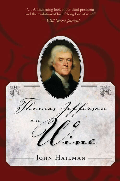 Book cover of Thomas Jefferson on Wine (EPUB Single)