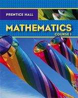 Book cover of Prentice Hall Mathematics, Course 1