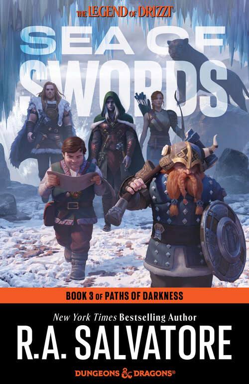 Book cover of Sea of Swords (Forgotten Realms: Paths of Darkness #4)