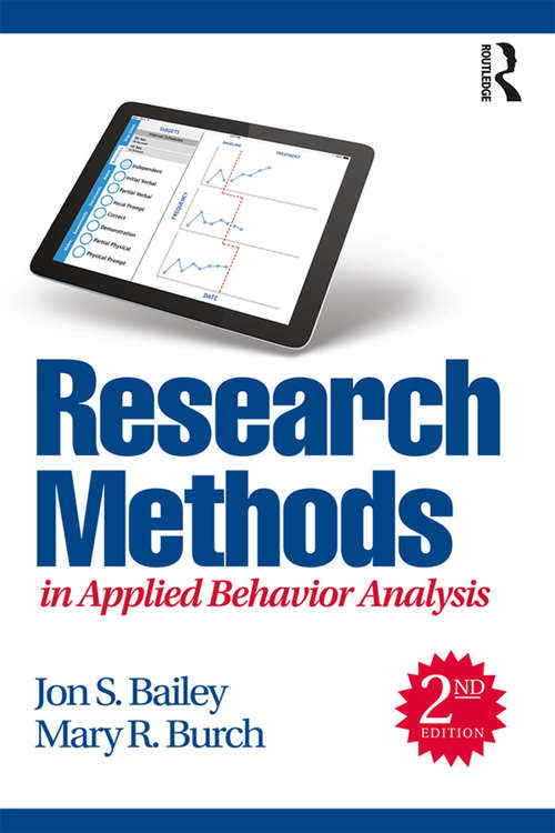 Research Methods in Applied Behavior Analysis (2nd Edition)