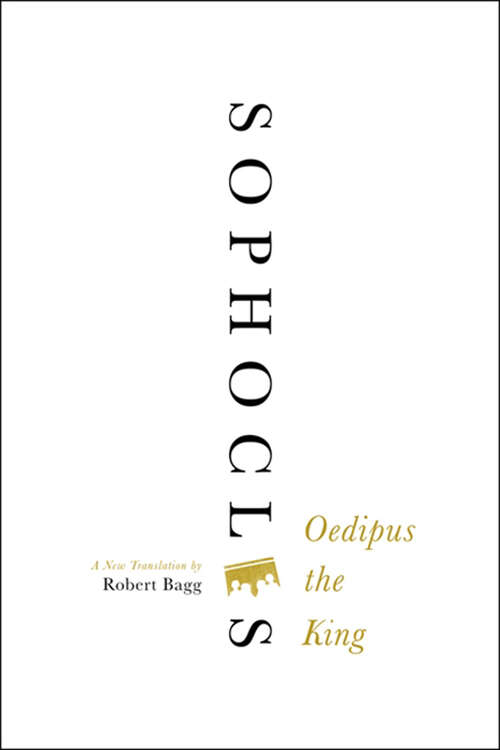 Book cover of Oedipus the King: A New Translation