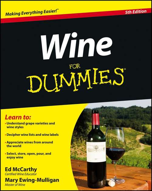 Book cover of Wine For Dummies