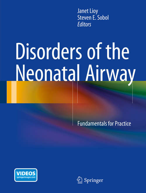 Book cover of Disorders of the Neonatal Airway
