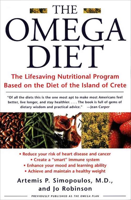 Book cover of The Omega Diet