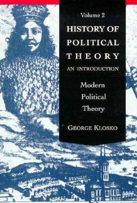 Book cover of History Of Political Theory An Introduction: Volume 2 Modern Political Theory