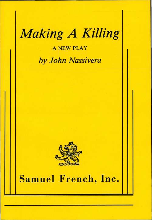 Book cover of Making a Killing