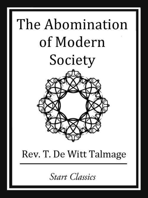 Book cover of The Abomination of Modern Society