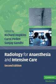 Book cover of Radiology for Anaesthesia and Intensive Care