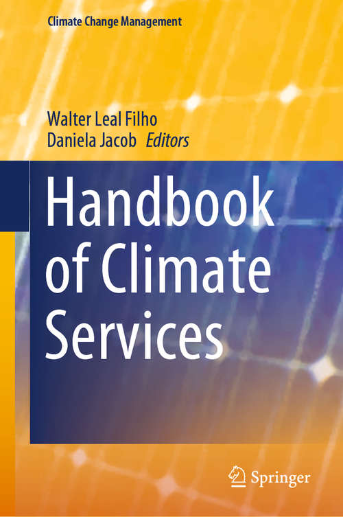 Handbook of Climate Services (Climate Change Management)