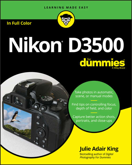 Book cover of Nikon D3500 For Dummies