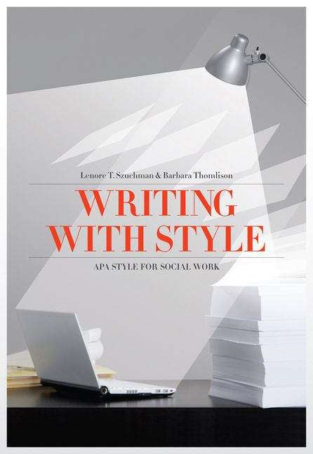 Book cover of Writing with Style: APA Style for Social Work (4th Edition)