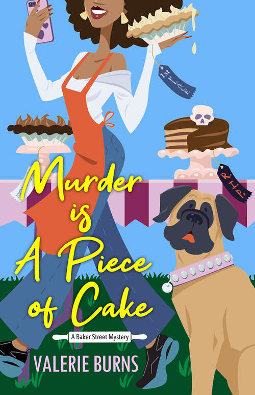 Book cover of Murder is a Piece of Cake: A Delicious Culinary Cozy with an Exciting Twist (A Baker Street Mystery #2)