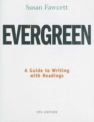 Book cover of Evergreen: A Guide to Writing with Reading (9th edition)